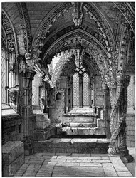 South-East Corner of the Lady Chapel, Rosslyn Chapel, Scotland