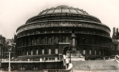 South Entrance of the Royal Albert Hall, London, Early 20th Century