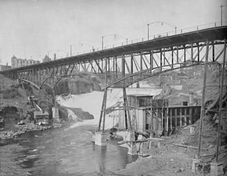 Spokane Falls, Washington, c1897