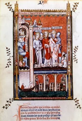 St Denis is Shown the Martyrs