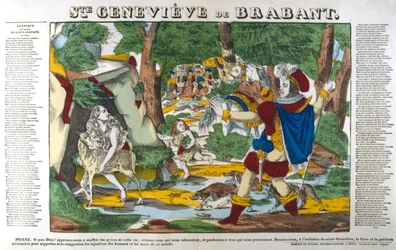 St Genevieve of Brabant in the Forest