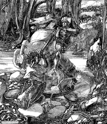 St George and the Dragon, 1901