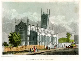 St Johns Church, Holloway, Islington, London