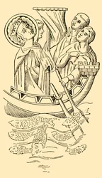 St. Louis, King of France, Crosses the Sea to the Holy Land