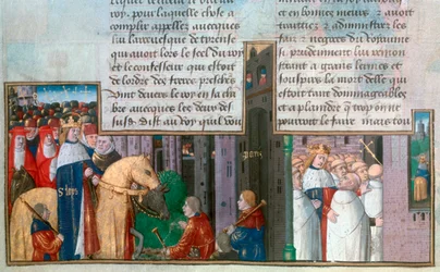 St Louis Returns to Paris, and St Louis Among the Priests