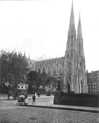 St Patricks Cathedral, New York, USA, c1900