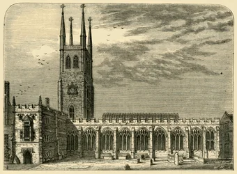St. Sepulchres Church in 1737