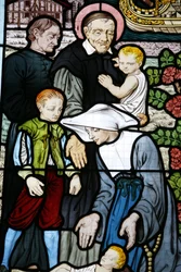 Stained Glass at Saint-Honore d