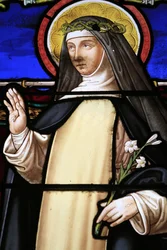 Stained Glass Window, St. Catherine of Siena, 1883