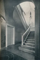 Staircase and Hall of Finella by Architect Raymond McGrath, 1930