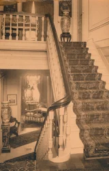 Staircase at the Cuban Embassy in Brussels, Belgium