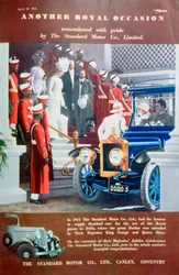 Standard Car advert, 1935