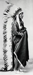 Standing Bear, Chief of the Dakota Sioux, North American Plains Indians