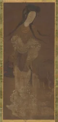 Standing Figure of a Female Immortal, Ming dynasty, 16th-17th century