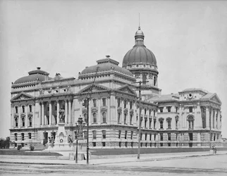 State Capitol, Indianapolis, Indiana, c1897