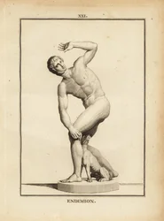 Statue of Endymion, Greek Shepherd