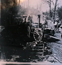 Steam locomotive, c. 1914-1918