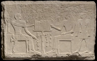 Stela of Thenti and Nefert