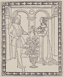 Tale of Two Lovers, ca. 1495-1500