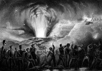 Storming of Badajoz, Spain, Peninsular War, 6 April 1812