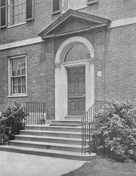 Street Door to the House of Mrs. W.K. Vanderbilt, New York City