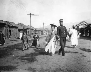 Street Scene, Korea