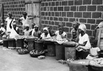 Street Traders, Freetown, Sierra Leone
