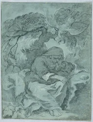 Study for St. Paul the Hermit