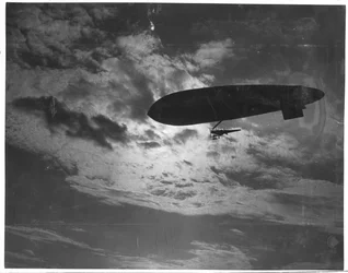 Submarine Scout class RN airship used for convoy protection duties during WWI