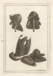 Suit of armour of the time of King James or Charles I