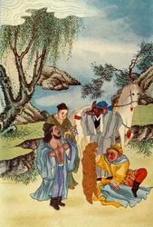 Sun Steals Clothing for His Master