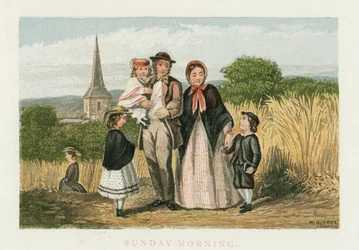Sunday Morning, c1880