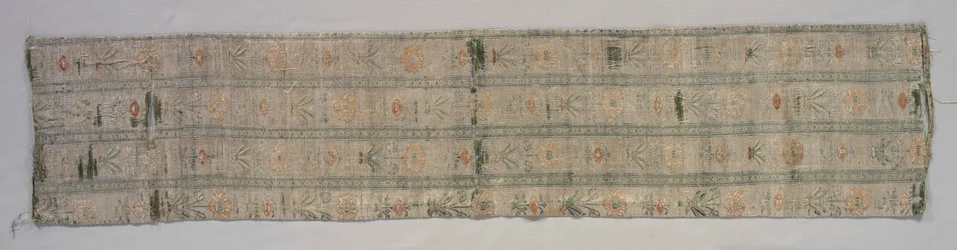 Surround for Turkish Silk Cushion Cover, early 1600s