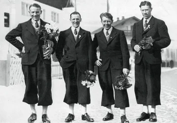 Swedish Cross-Country Ski Team, Winter Olympic Games, Garmisch-Partenkirchen, Germany