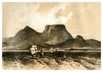 Table Mountain, Cape of Good Hope, South Africa, 1883