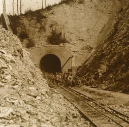 Tavannes Tunnel, Verdun, northern France