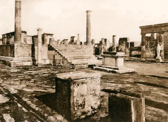 Temple of Jupiter, Pompeii, Italy