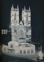 The Abbey Church of St. Peter, Westminster, Showing the Temporary Annexe