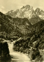 The Admonter Reichenstein, Gesäuse National Park, Styria, Austria, c1935.