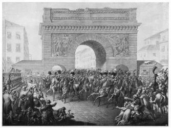 The Allies enter Paris, 31 March 1814