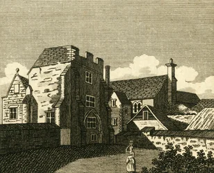 The Archbishops Palace Great Hall, at Canterbury