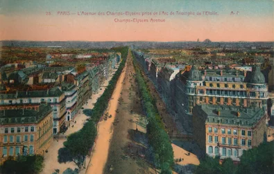 The Avenue des Champs-Elysées, Paris