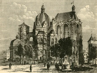 The Basilica of Aachen, or Aix-La-Chapelle, 1890
