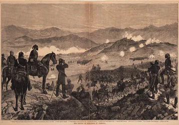 The Battle of Kizil-Tepe on June 25, 1877
