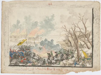 The Battle of Patnos on October 1828