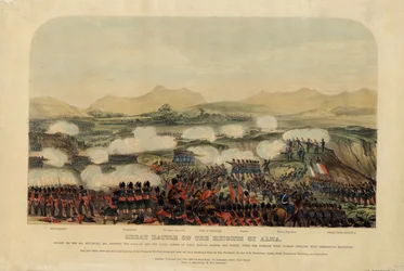 The Battle of the Alma on September 20, 1854