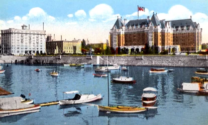 The Belmont Building, Union Club and Empress Hotel, Victoria, British Columbia, Canada