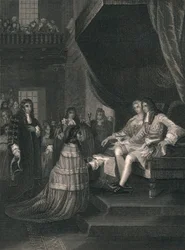 The Bill of Rights Presented to William and Mary