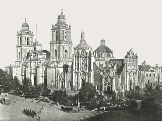 The Cathedral, Mexico City, Mexico, 1895