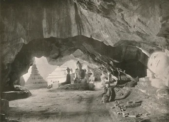 The Caves at Moulmein, 1900